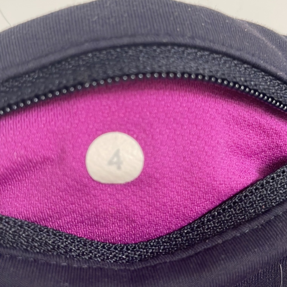 RARE Lulu Run Times Short (Reflective) Night Fall Ultra Violet Silver/Naval Blue - Picture 7 of 9